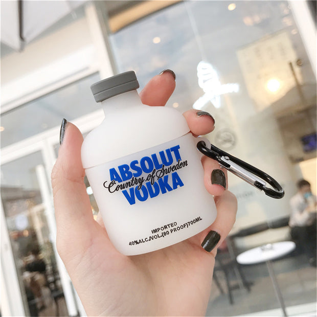 Vodka Bottle Air Pods Case